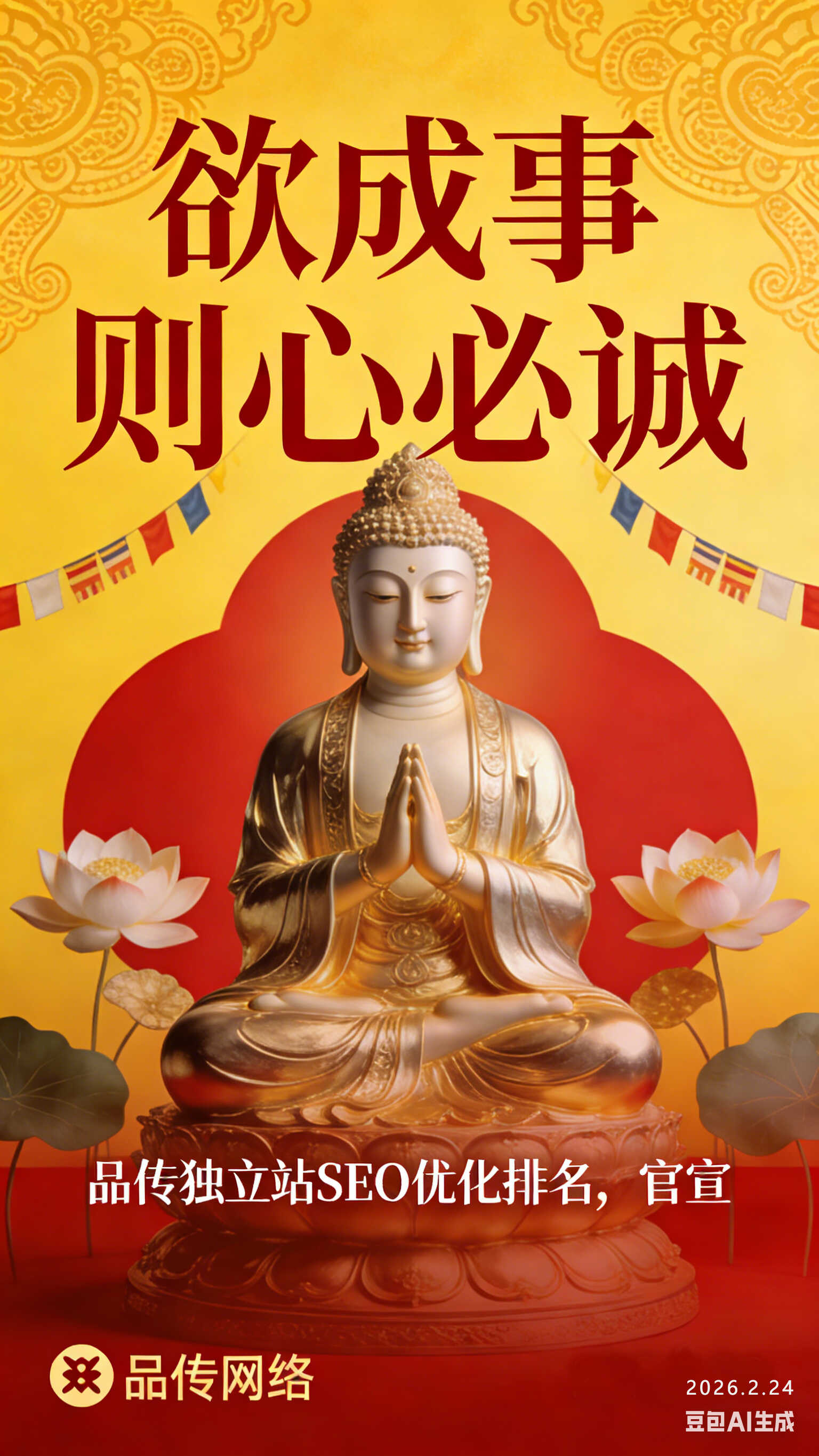 欲成事则心必诚